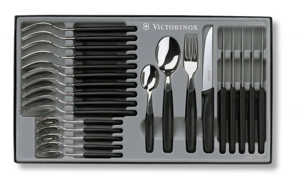 Victorinox Küchenbesteck Tafelbesteck, 24tlg., 5.1233.24